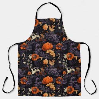 Halloween Botanische Küche Schürze