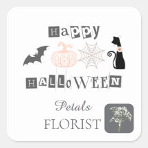 Halloween-Boutique-Floristik-Geschäftsbranding