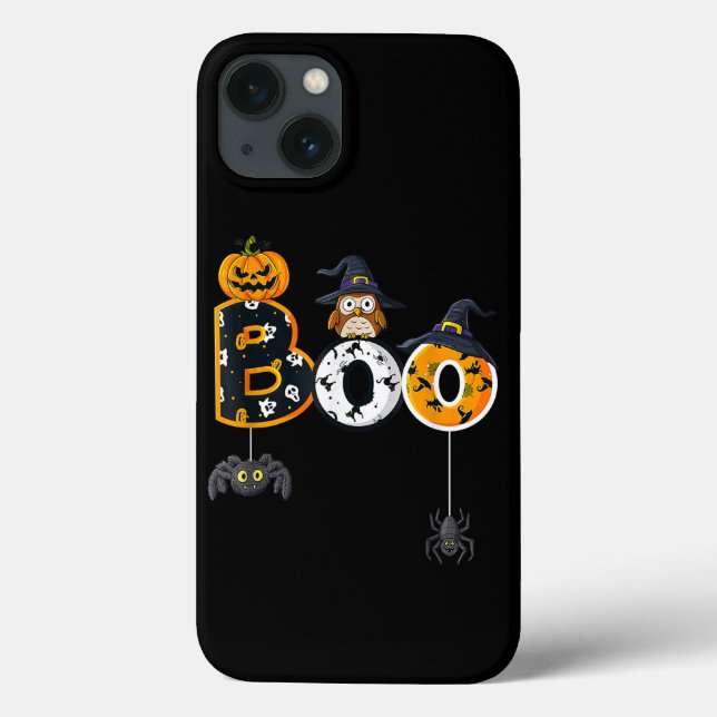 Halloween Bowling mit Hexenhühnchen-Jungs-Mädchen Case-Mate iPhone Hülle (Rückseite)