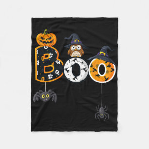 Halloween Bowling mit Hexenhühnchen-Jungs-Mädchen Fleecedecke