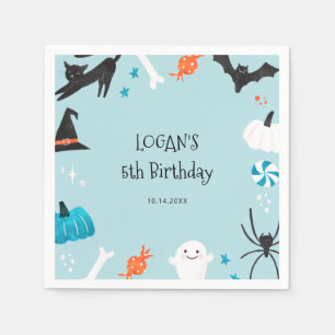 Halloween Boy's Geburtstag Serviette