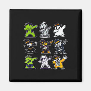 Halloween Boys Skeleton Zombie Beängstigend Pumpki Magnet