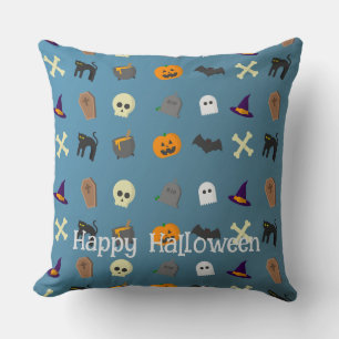 Halloween Brauch Whimsical Lustiger Muster Kissen