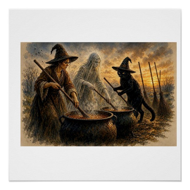 Halloween Brauerei,  Poster (Vorderseite)