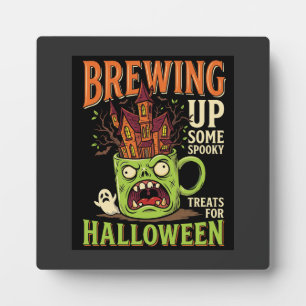 Halloween braut unheimliche Behandlungen Heimgesuc Fotoplatte