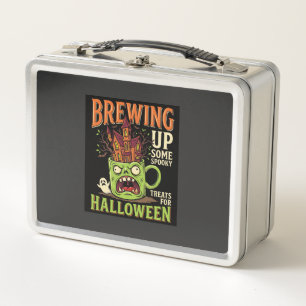 Halloween braut unheimliche Behandlungen Heimgesuc Metall Brotdose