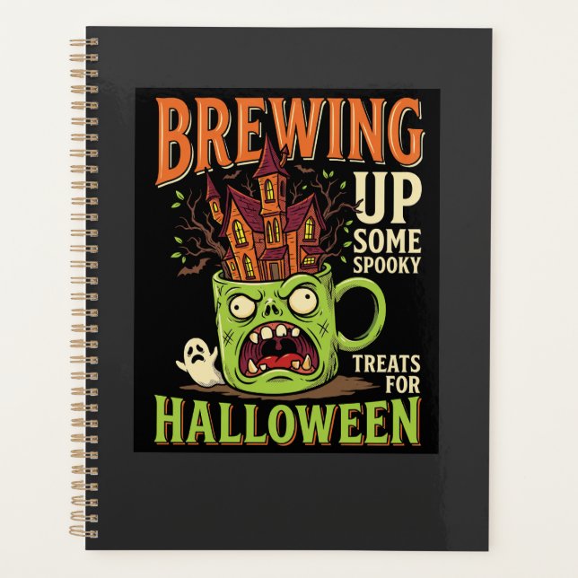 Halloween braut unheimliche Behandlungen Heimgesuc Planer (Vorderseite)