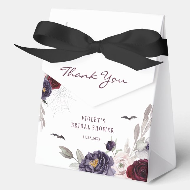 Halloween-Brautparty Geschenkschachtel (Vorderseite)