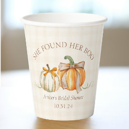 Halloween Brautparty "Sie hat ihren Sohn gefunden" Pappbecher