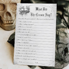 Halloween Brautparty Was hat er gesagt?