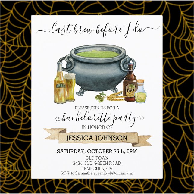 Halloween Brew Junggeselinnen-Abschied Herbst Okto (Von Creator hochgeladen)