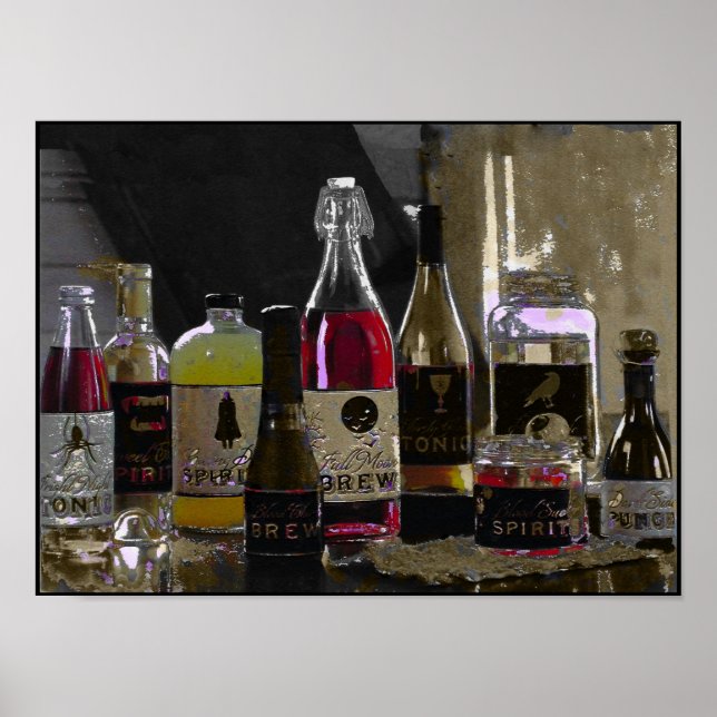 Halloween Brew ~ Print Poster (Vorne)