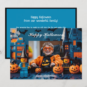 Halloween "Brick-or-Leckerei" Karte