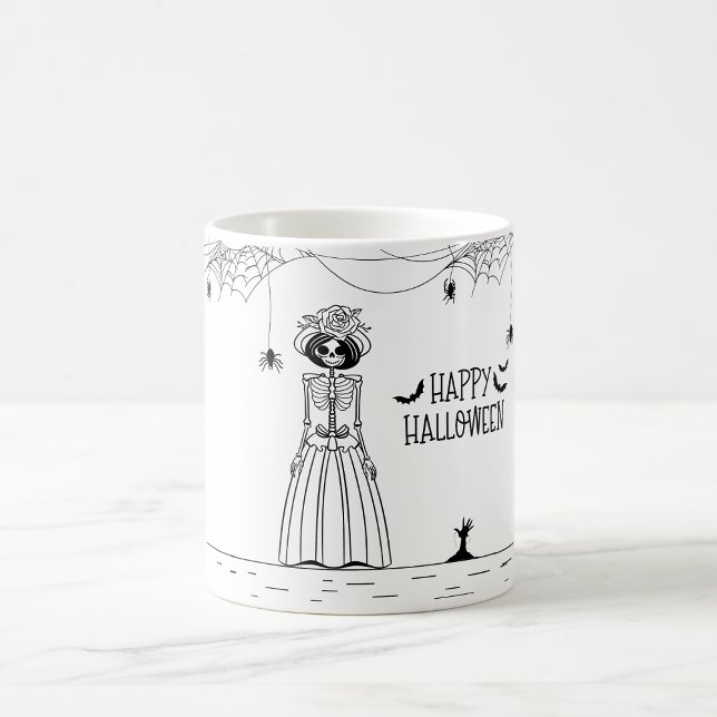 Halloween Bride Skeleton Tasse (Von Creator hochgeladen)