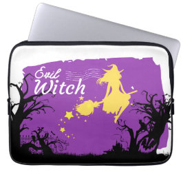 Halloween Briefmarke Collection "Evil Hexe" Laptopschutzhülle