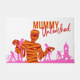 Halloween Briefmarke Collection "Mummy Unleashed" Fußmatte