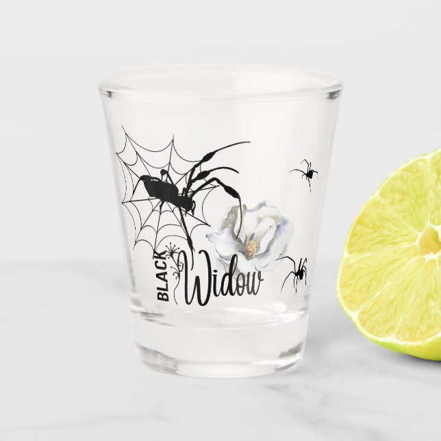 Halloween Briefmarke Collection "The Living Dead" Schnapsglas (Vorderseite)