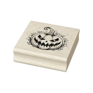 Halloween-Briefmarke Gummistempel