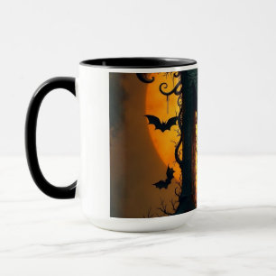 Halloween Buchstabe N Einzelne Träne Tasse