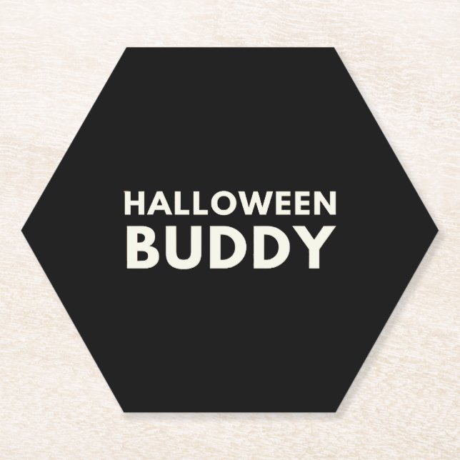 Halloween Buddy Untersetzer (Vorderseite)