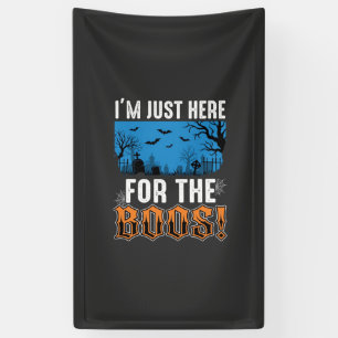 Halloween Buh-Geist-Friedhofs-Vektor-Design_1 Banner