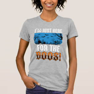 Halloween Buh-Geist-Friedhofs-Vektordesign_1 T-Shirt