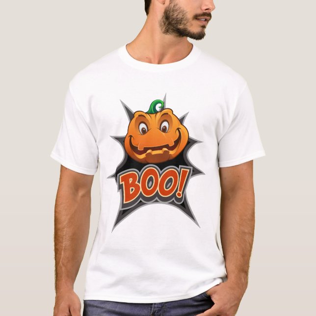 Halloween Buh     T-Shirt (Vorderseite)
