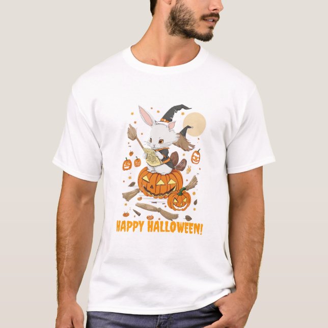 Halloween Bunny T-Shirt (Vorderseite)