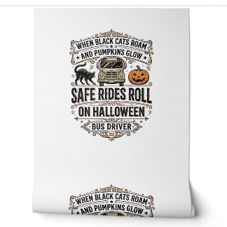 Halloween Busfahrer Gruseliges Vintage Gravur Shir Tapete