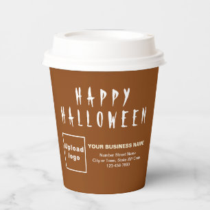 Halloween Business Brown Paper Cup Pappbecher