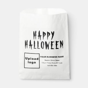 Halloween Business White Paper Bag Geschenktütchen