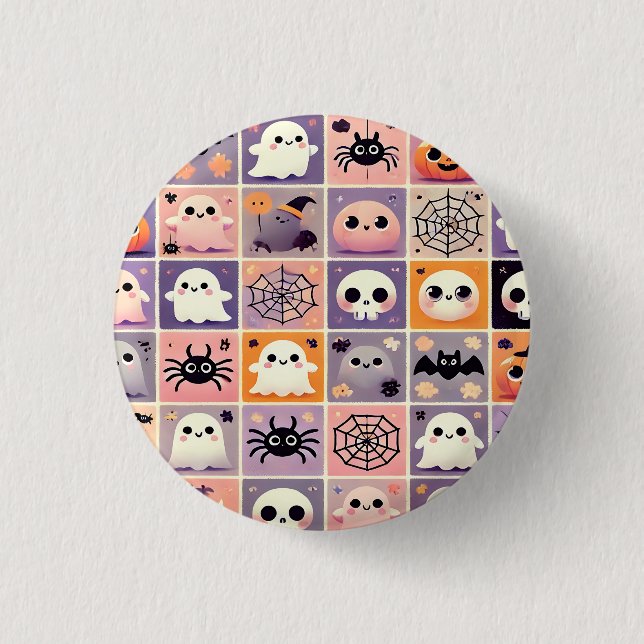 Halloween Button (Vorderseite)