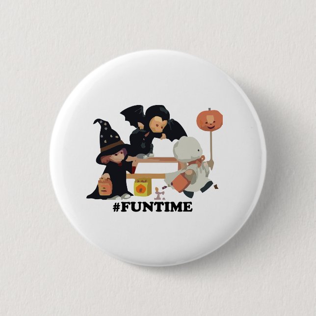 Halloween Button (Vorderseite)