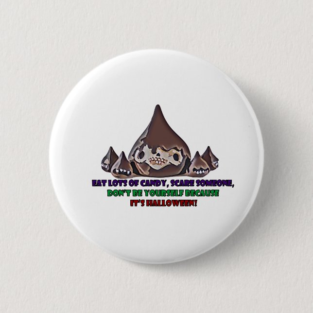 Halloween Button (Vorderseite)