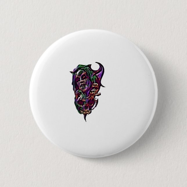 Halloween Button (Vorderseite)