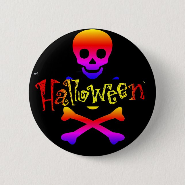 Halloween Button (Vorderseite)