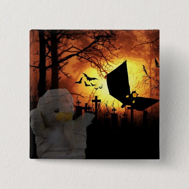 Halloween Button (Vorderseite)