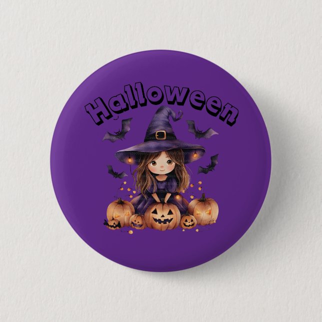 Halloween Button-Button Button (Vorderseite)