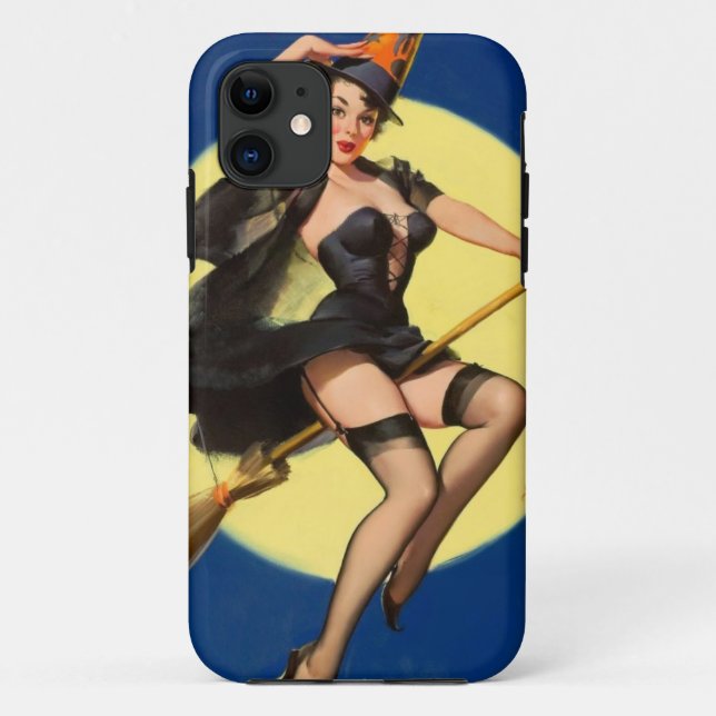 Halloween Button Up Girl Case-Mate iPhone Hülle (Rückseite)