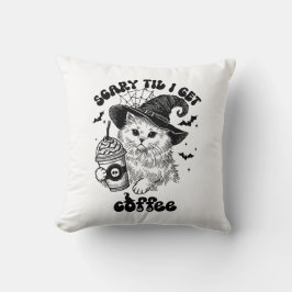 Halloween Caffee - Beängstigend, bis ich Kaffee be Kissen