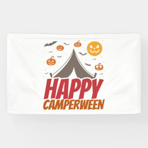 Halloween-Camper-Camping-Outdoor Banner