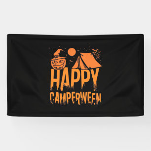 Halloween Camper Nature Banner