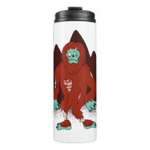 Halloween Camping Thermosbecher