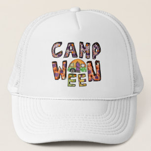 Halloween-Camping Wortpuffer Truckerkappe