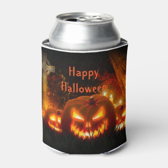 Halloween Can Cooler/Jack-O-Lanterns Dosenkühler (Kanne Vorderseite)