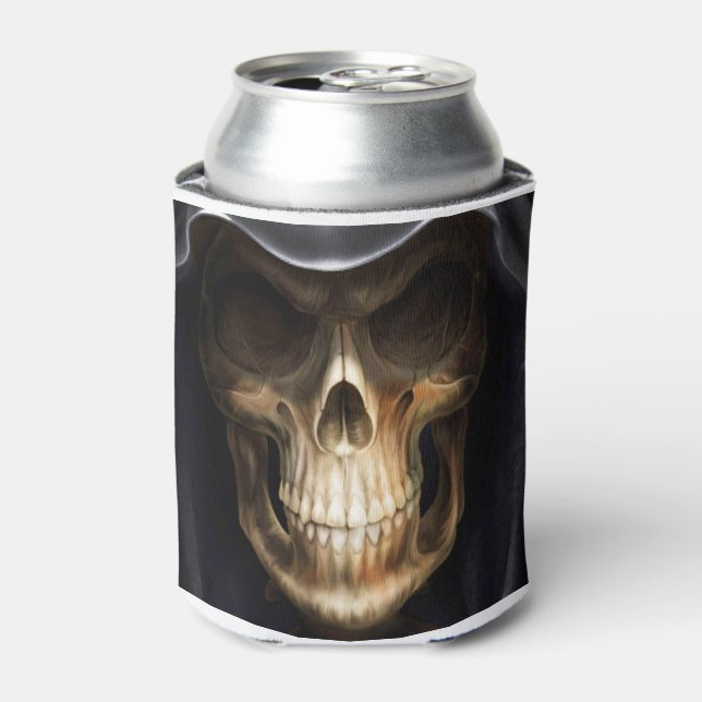 Halloween Can Cooler/Skull Dosenkühler (Kanne Vorderseite)