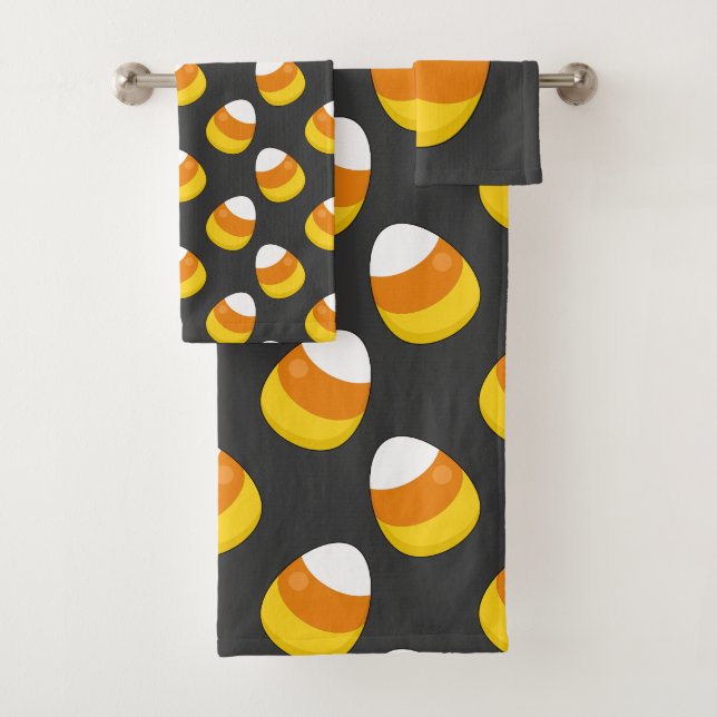 Halloween Candy Corn Badhandtuch Set (Insitu)