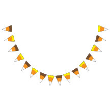 Halloween Candy Corn Banner