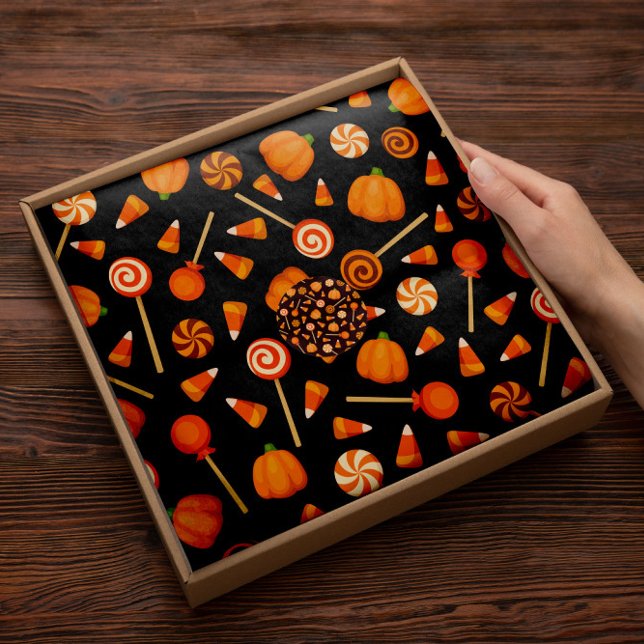 Halloween Candy Corn | Bonbonpapier Seidenpapier (Von Creator hochgeladen)