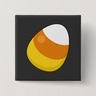Halloween Candy Corn Button